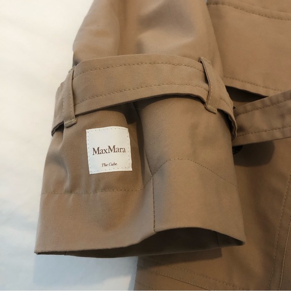Max Mara trench coat - cabardine “ctrench” tan - Picture 4 of 9